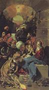 Maino, Juan Bautista del The Adoration of the Magi painting